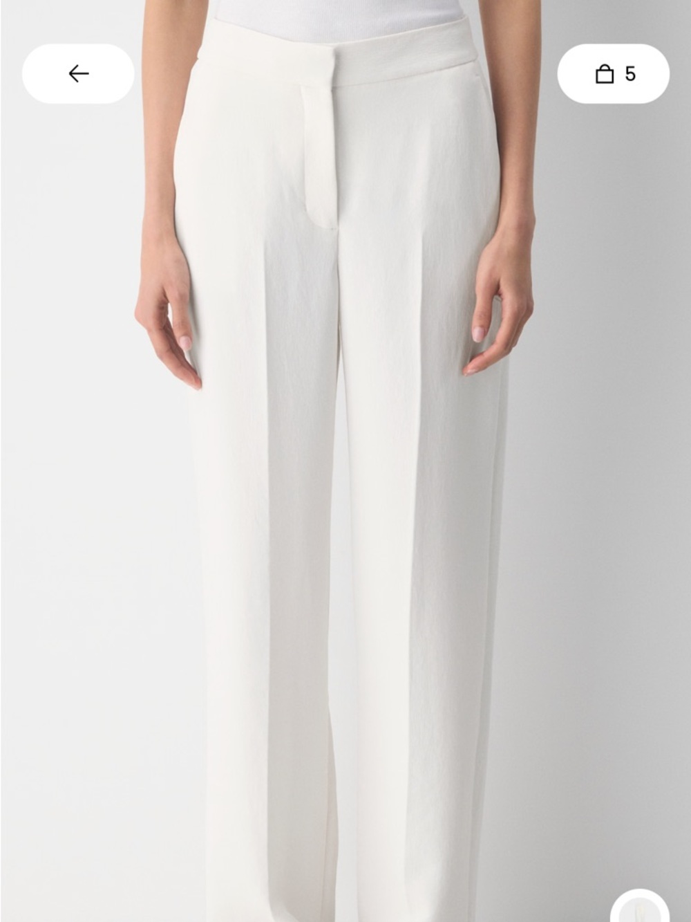 Aritzia The Limitless Pants in light birch